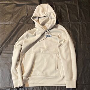 American Eagle Outfitters Cream Hoodie Sweatshirt